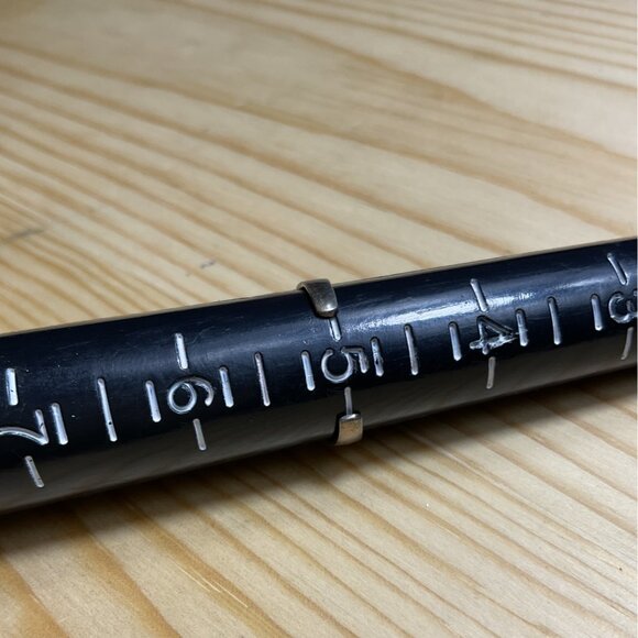 Native American Stamped Arrow Silver Adjustable Toe Ring - Picture 3 of 3